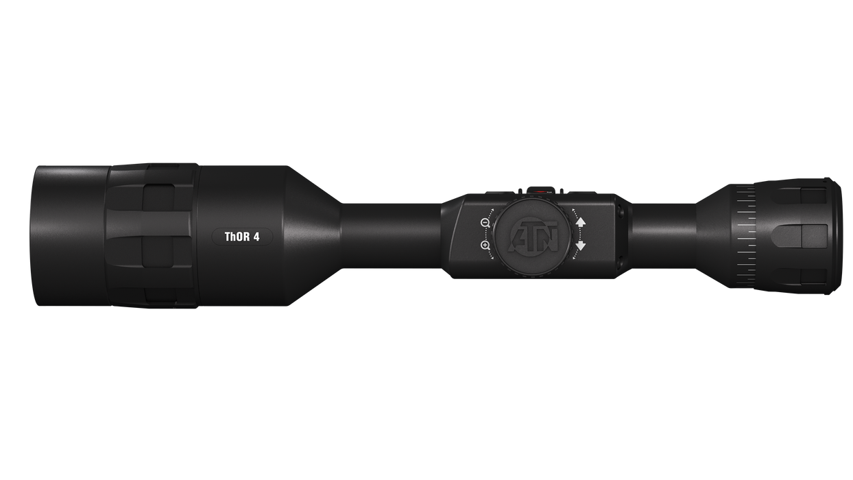 ATN Thor 4, 4-40x, 640x480, Thermal Rifle Scope with Full HD Video rec, WiFi, Smooth zoom and Smartphone controlling thru iOS or Android Apps