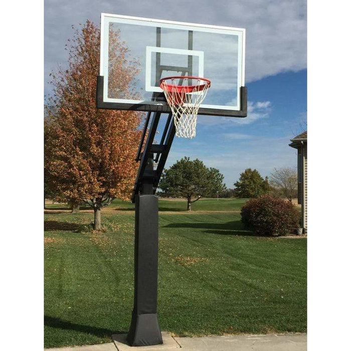 First Team Force In-Ground Adjustable Basketball Goal