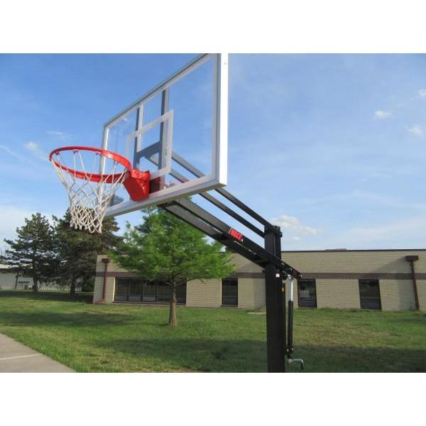 First Team Force In-Ground Adjustable Basketball Goal