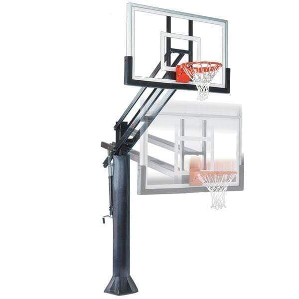 First Team Force In-Ground Adjustable Basketball Goal